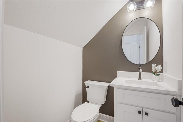 773 Rue Calais, Mandeville, LA 70471 - bathroom with vanity and lofted ceiling