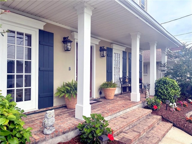4908 David Dr, Kenner, LA 70065 - doorway to property featuring a porch