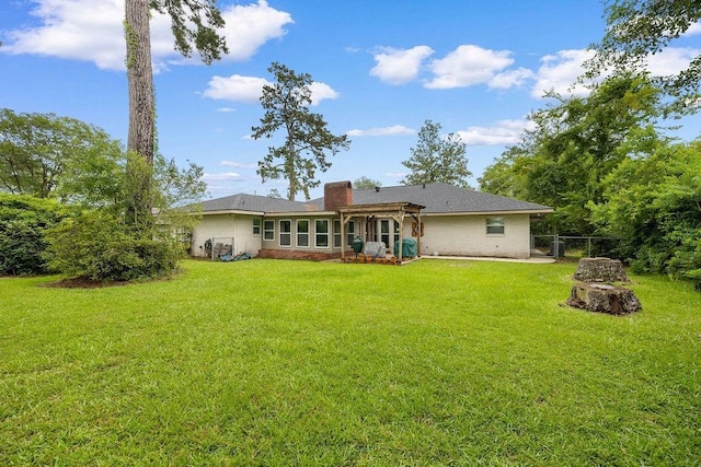 708 W Colorado Ave, Hammond, LA 70401 - back of property featuring a chimney