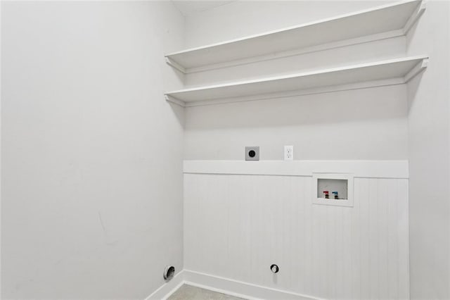 811 Franklin Ct, Slidell, LA 70458 - laundry area featuring hookup for a washing machine and electric dryer hookup