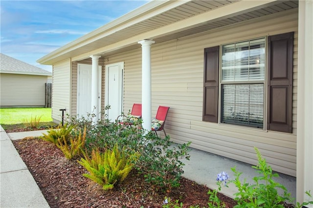 1700 Marseille Dr Unit 16, La Place, LA 70068 - view of exterior entry with covered porch