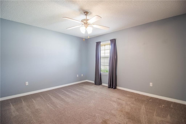 1700 Marseille Dr Unit 16, La Place, LA 70068 - carpeted spare room with a ceiling fan and a textured ceiling