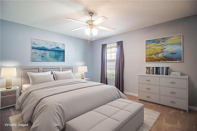 1700 Marseille Dr Unit 16, La Place, LA 70068 - bedroom featuring carpet flooring and ceiling fan