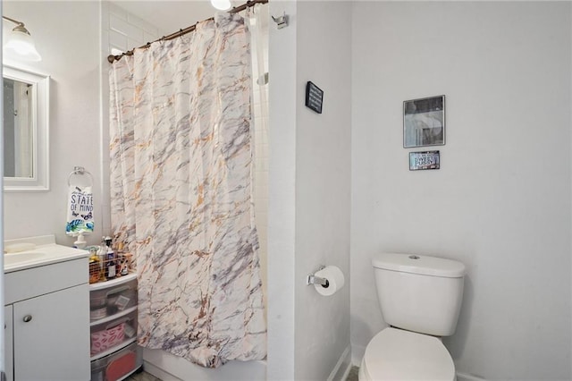 232830 Bienville St, New Orleans, LA 70119 - bathroom featuring vanity and shower / bath combination with curtain