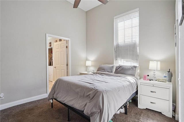 232830 Bienville St, New Orleans, LA 70119 - bedroom featuring carpet, ensuite bath, and a ceiling fan