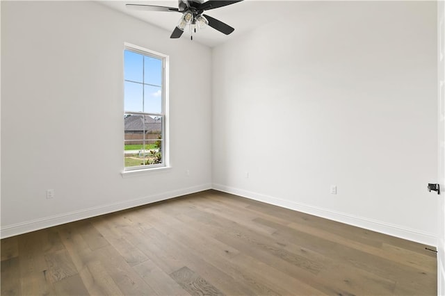 1337 Avenue Lacroix Ave, Lacroix, Covington, LA 70433 - empty room featuring plenty of natural light, ceiling fan, and wood finished floors