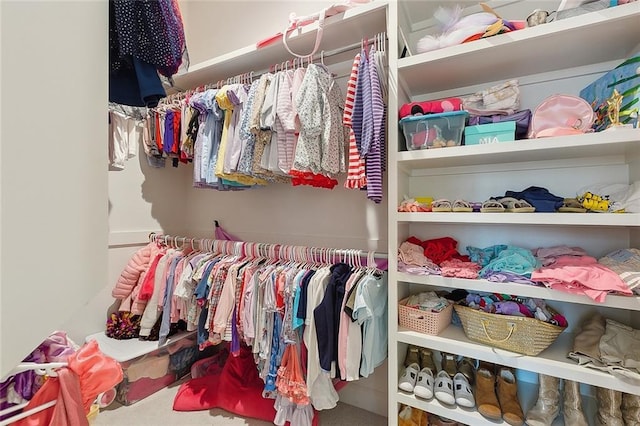 1193 Delta Ln, Covington, LA 70433 - walk in closet with carpet flooring