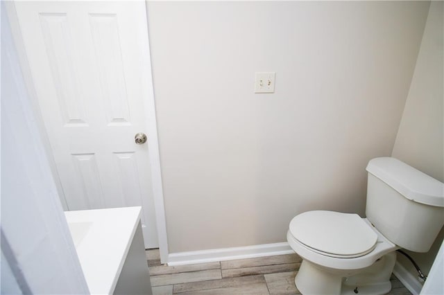 1304 Madewood Rd, La Place, LA 70068 - bathroom with wood finished floors and vanity