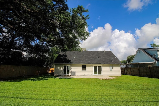 1304 Madewood Rd, La Place, LA 70068 - back of house with a patio area and a fenced backyard