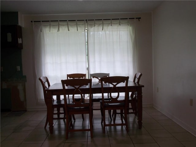 2112 Hamilton St, Franklinton, LA 70438 - dining space featuring light tile patterned floors and baseboards