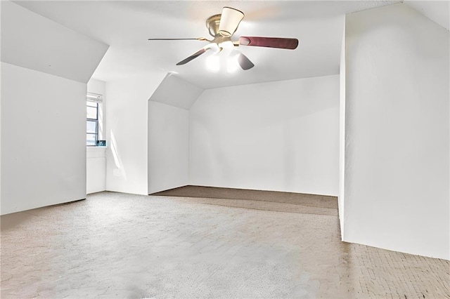 3109 Bayou View Pl, Slidell, LA 70458 - bonus room featuring lofted ceiling and ceiling fan