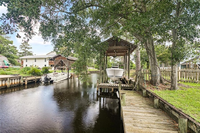 3109 Bayou View Pl, Slidell, LA 70458 - dock with a water view
