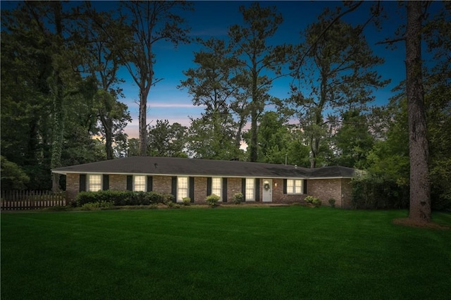 108 N Dr, Covington, LA 70433 - ranch-style house featuring brick siding