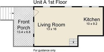 2232 Annette St, New Orleans, LA 70119 - view of home floor plan