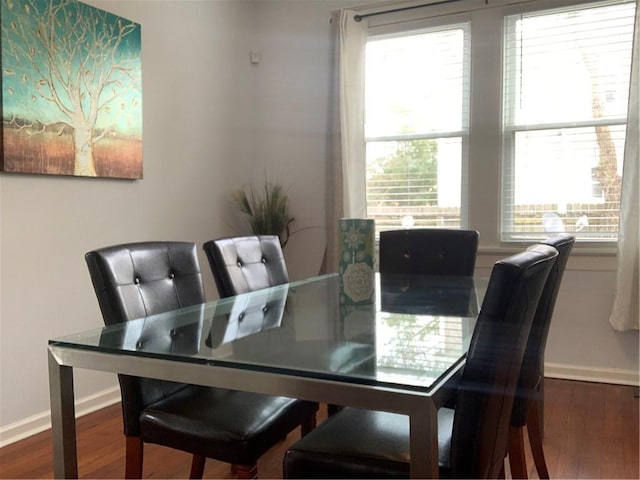 3929 Octavia St, New Orleans, LA 70125 - dining area with wood finished floors