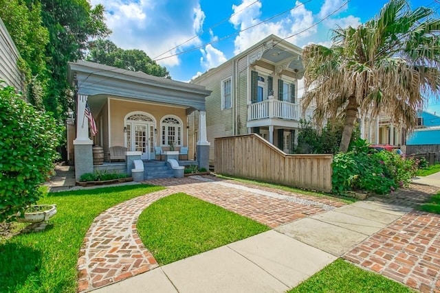 1025 General Pershing St, New Orleans, LA 70115 - view of front of property featuring covered porch