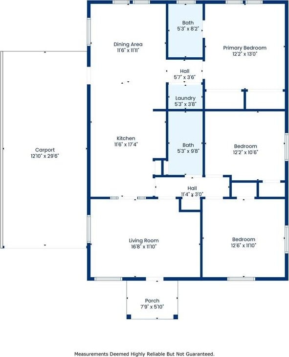 528 Carrollton Ave, Metairie, LA 70005 - view of room layout