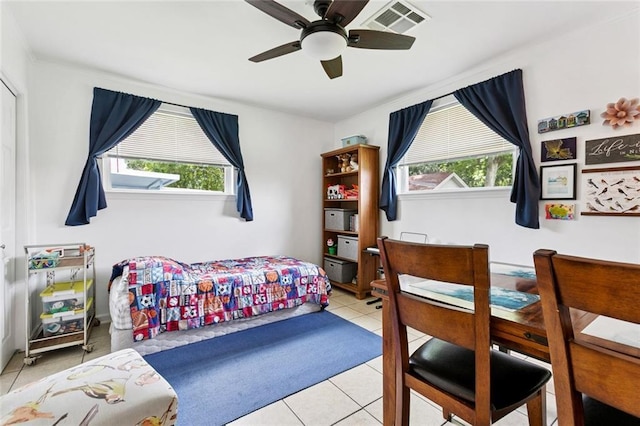 541 Gelpi Ave, Jefferson, LA 70121 - bedroom featuring tile patterned floors and a ceiling fan