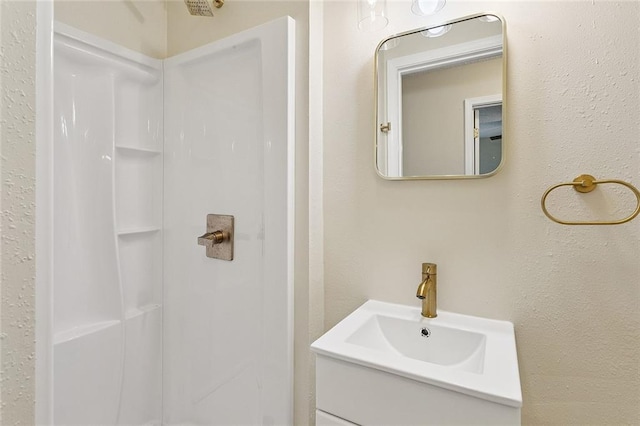 128 Marilyn Dr, Slidell, LA 70461 - full bathroom with vanity and a shower
