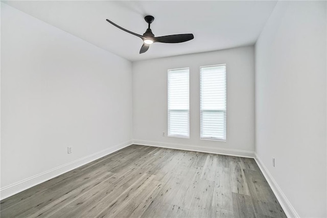 1408 N Sugar Ridge Rd, La Place, LA 70068 - unfurnished room with wood finished floors and a ceiling fan