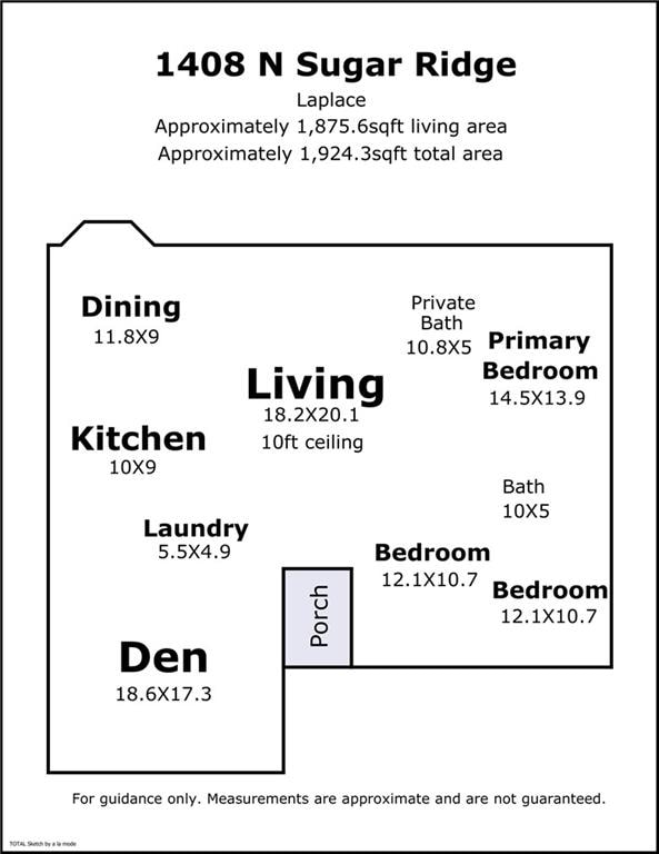 1408 N Sugar Ridge Rd, La Place, LA 70068 - view of miscellaneous document