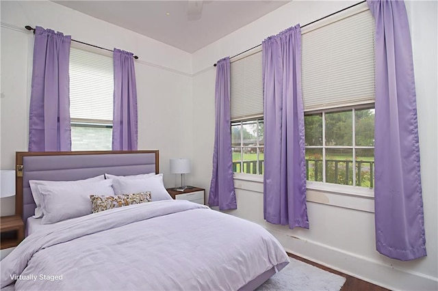 524 Camelia Ave, La Place, LA 70068 - bedroom featuring wood finished floors and a ceiling fan