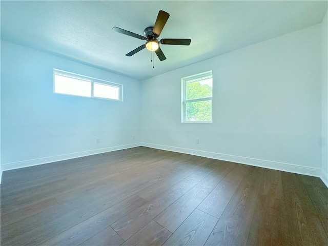 105 Kempsey Ct, Slidell, LA 70458 - empty room featuring dark wood finished floors and ceiling fan
