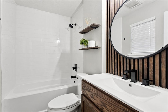 2306 Bluebird St, Slidell, LA 70460 - full bath with vanity and washtub / shower combination