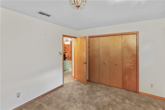 2820 Metairie Ct, Metairie, LA 70002 - unfurnished bedroom with carpet floors and a closet