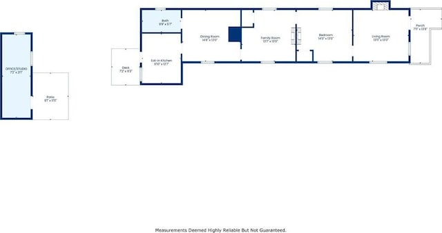 2018 Adams St, New Orleans, LA 70118 - view of home floor plan