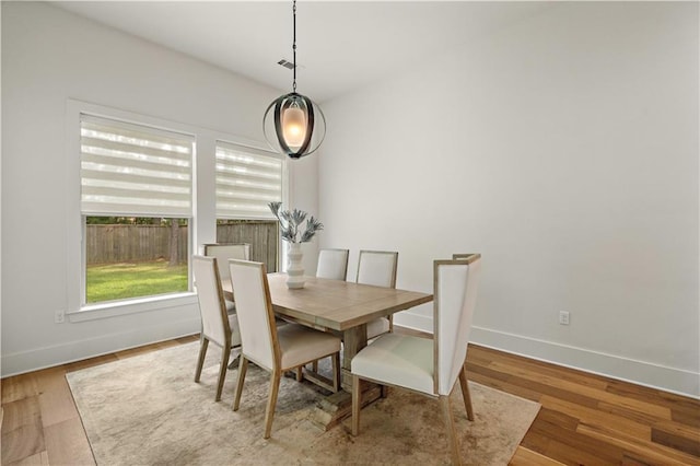 4028 Cypress Point Dr, Covington, LA 70433 - dining area with wood finished floors