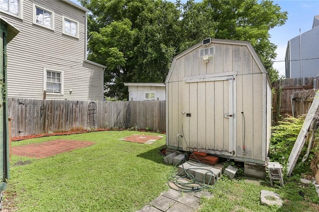 4149-51 Canal St, New Orleans, LA 70119 - fenced backyard with a shed
