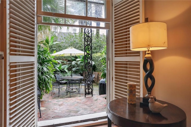 740 Esplanade Ave Unit 3, New Orleans, LA 70116 - doorway featuring brick flooring