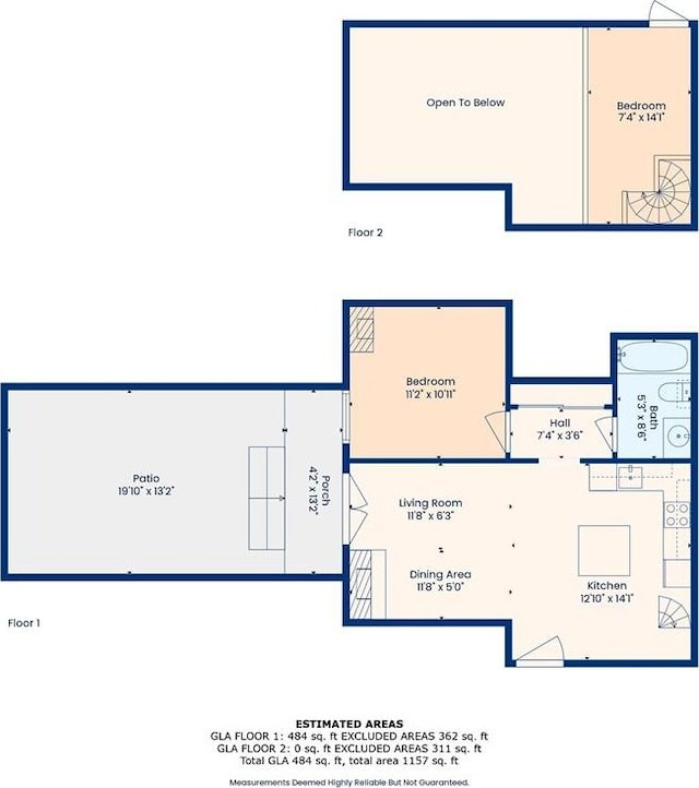740 Esplanade Ave Unit 3, New Orleans, LA 70116 - view of property floor plan