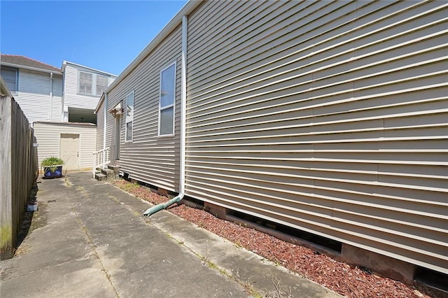 215 N Rendon St, New Orleans, LA 70119 - view of home's exterior featuring crawl space