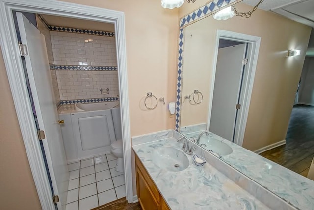 42 Hennessey Ct, River Ridge, LA 70123 - full bath featuring vanity and a tub to relax in