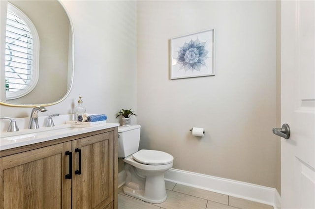 931 French St, New Orleans, LA 70124 - half bath featuring vanity and tile patterned flooring