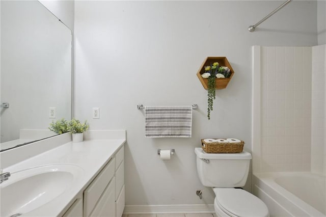 1125 Lori Dr, Slidell, LA 70461 - full bathroom featuring vanity and shower / tub combination