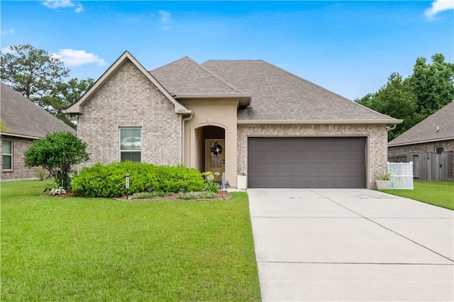 42059 Wood Ave, Ponchatoula, LA 70454 - view of front facade featuring an attached garage, driveway, and roof with shingles