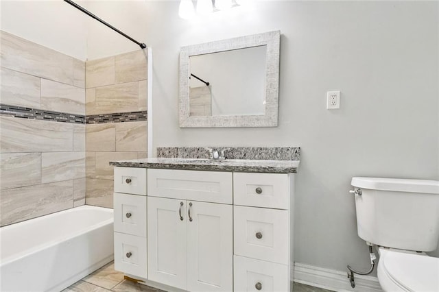 1614 River Oaks Dr, New Orleans, LA 70131 - full bath featuring vanity and shower / bath combination