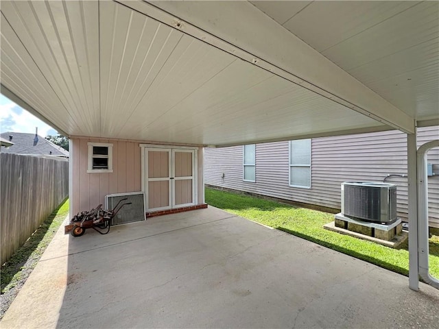 207 Hidden Springs Ln, Covington, LA 70433 - view of patio with a carport