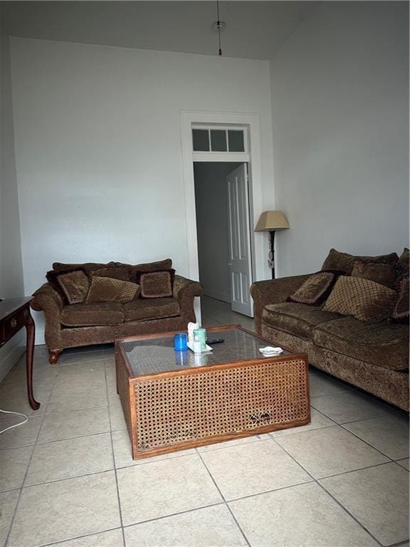2620-22 Philip St, New Orleans, LA 70113 - living room with light tile patterned flooring