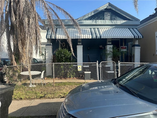2217 Willow St, New Orleans, LA 70113 - view of front of property with a gate