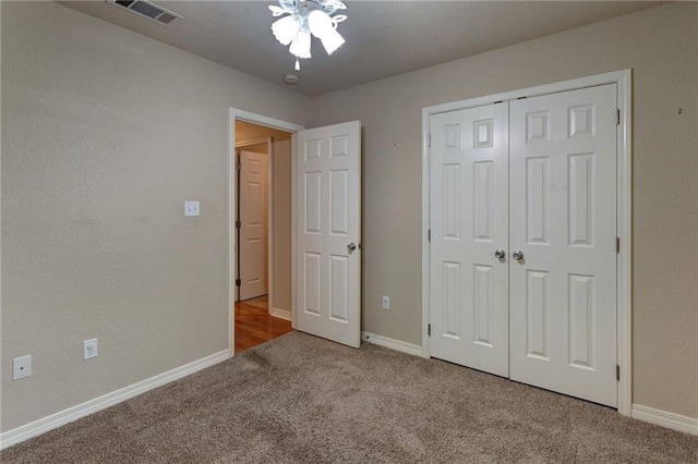 2523 Robin St, Slidell, LA 70460 - unfurnished bedroom with carpet floors and a closet
