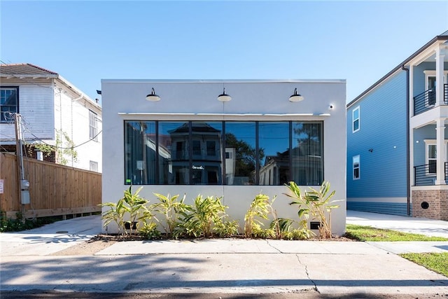 424 S Lopez St, New Orleans, LA 70119 - view of front of property with stucco siding