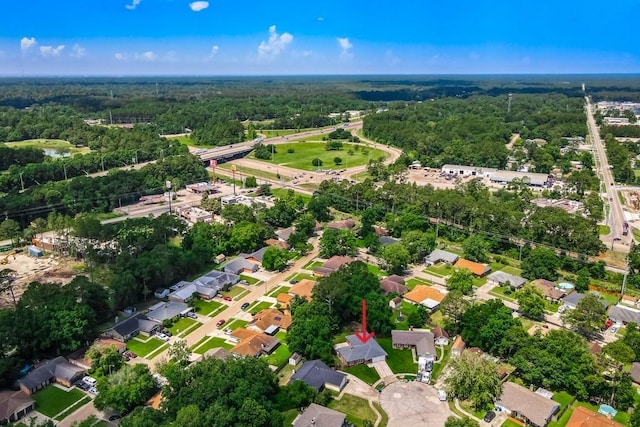217 Chess Dr, Slidell, LA 70458 - view of property location with a heavily wooded area and nearby suburban area