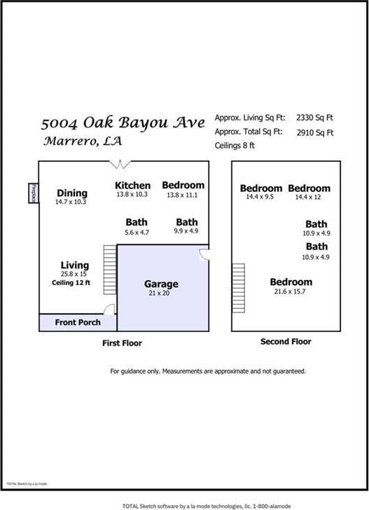 5004 Oak Bayou Ave, Marrero, LA 70072 - photo 2
