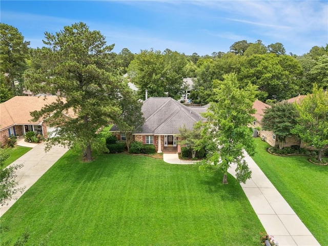 544 Waverly Dr, Slidell, LA 70461 - aerial view of property and surrounding area