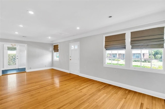 107 Melody Dr, Metairie, LA 70001 - unfurnished room with light wood-style floors and recessed lighting