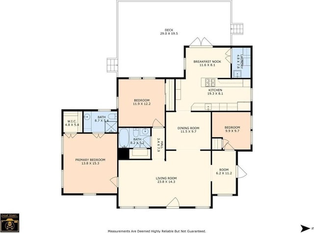107 Melody Dr, Metairie, LA 70001 - view of property floor plan